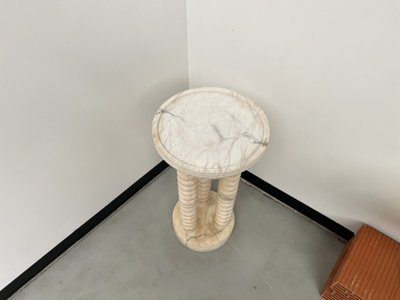 3-column marble bench, circa 1970