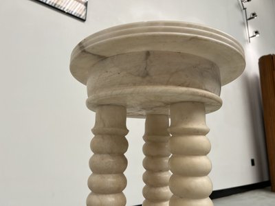 3-column marble bench, circa 1970