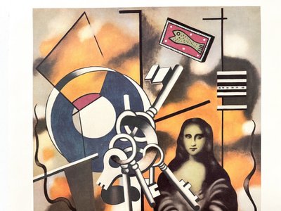 Fernand Léger, litographie, circa 1970
