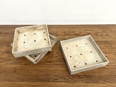 Set of 3 Willy Guhl planters