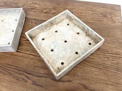 Set of 3 Willy Guhl planters