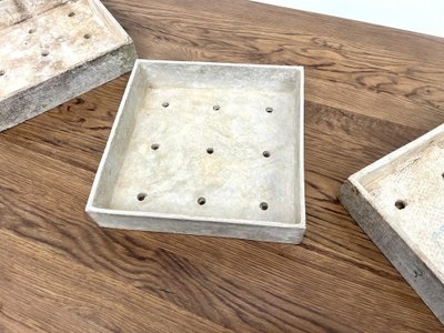 Set of 3 Willy Guhl planters