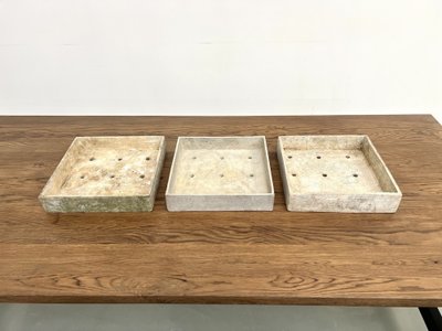 Set of 3 Willy Guhl planters