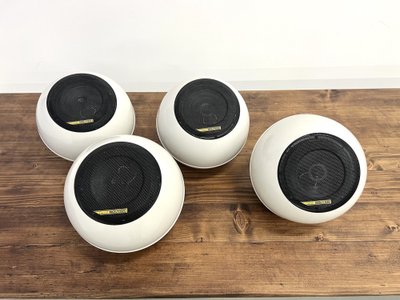 Série de 4 enceintes sphériques Coaxial Bouyer