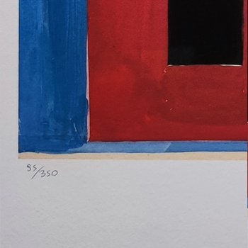 1970 Superb original lithograph František Kupka in limited edition