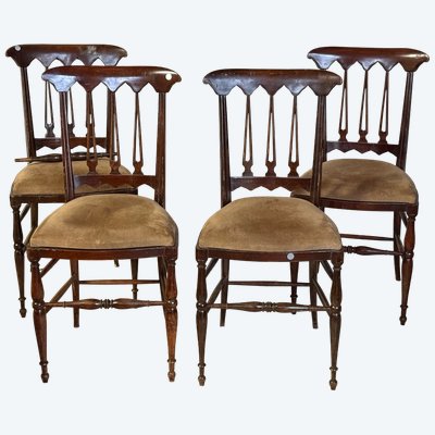 4 sedie in stile