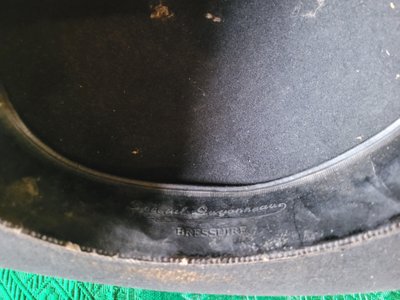 Cappello da parroco d'epoca, risalente al 1900 circa