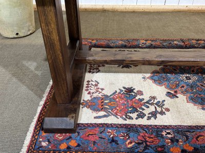1970s elm monastery-style table