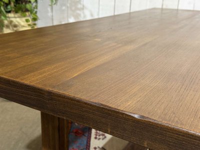 1970s elm monastery-style table