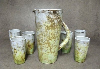 Orangeade Set by Alexandre Kostanda. Vallauris.