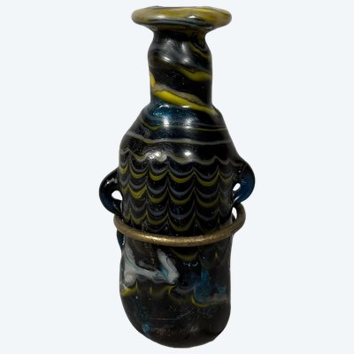 Glass paste amphora, Greece/Phoenicia, 2nd–1st century B.C. 