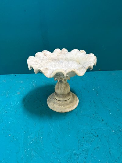 Centre de table en marbre du XIXe siècle, 20 x 24 cm