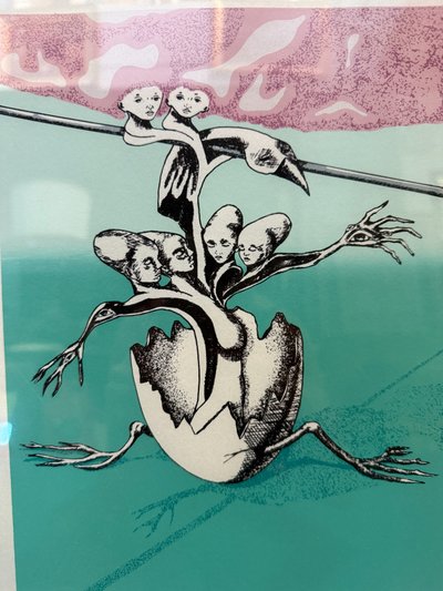 Artist's Proof Lithograph, Enzo Carnebianca, 56x43 cm