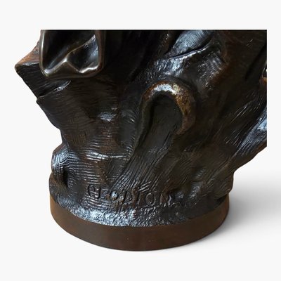 Important 19th-century bronze sculpture signed by Clodion