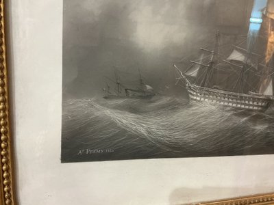 Dessin signé A.T. FREMY 1860