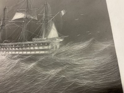 Dessin signé A.T. FREMY 1860