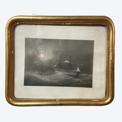 Disegno firmato A.T. FREMY, 1860