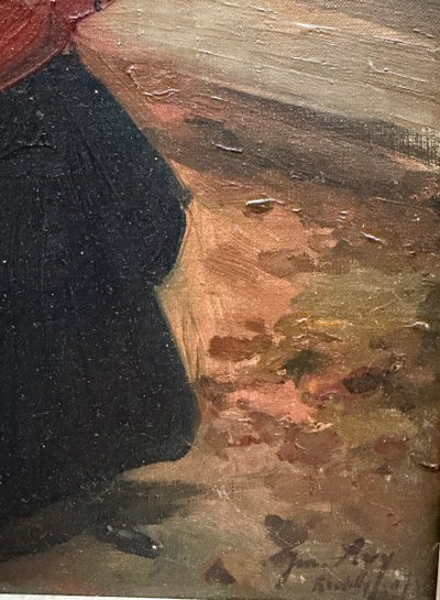 Marius AVY (1871–1939) – Gemälde: Reitkunst, Amazonen bei Reuilly, 1907