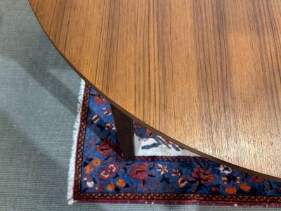 1970s teak table with 1 extension