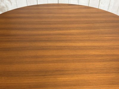 1970s teak table with 1 extension