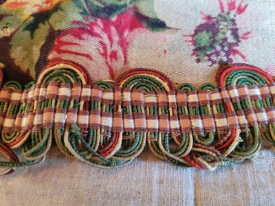 Pair of curtain tiebacks, Napoleon III period
