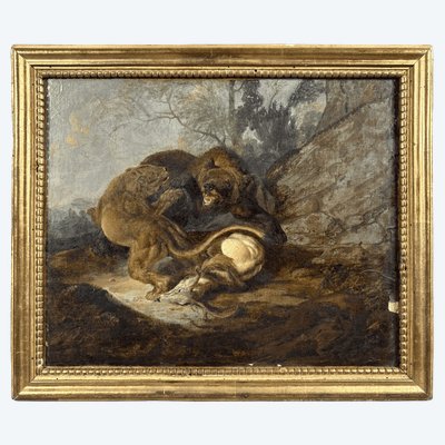 Carl Borromäus Andreas Ruthart (1630 - 1703) Peinture à l'Huile Sur Toile XVIIeme Siecle 