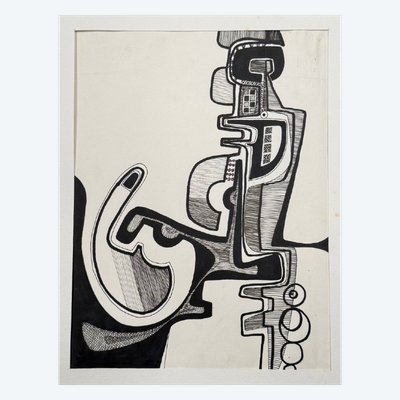 Moderne Komposition von François de Chabot, 1960–70