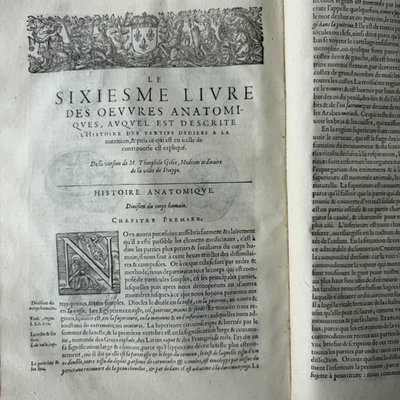 The Complete Anatomical Works of André du Laurens, dated 1621