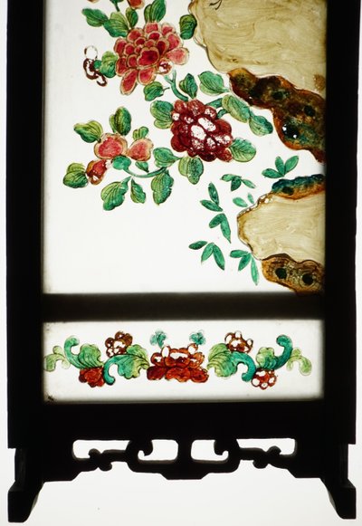 Panneaux de paravent de table asiatique