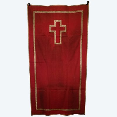 Grande arazzo religioso, circa 1900