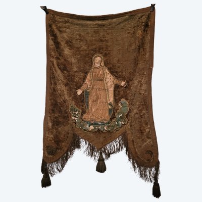 Stendardo da processione, XIX secolo
