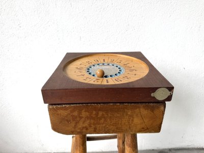 Wooden parlor ball set, 1950s