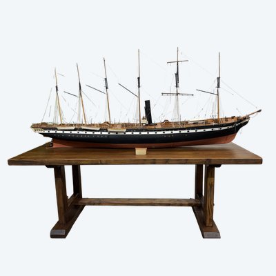 Grande modello in scala del transatlantico S.S. Great Britain realizzato nel 1978