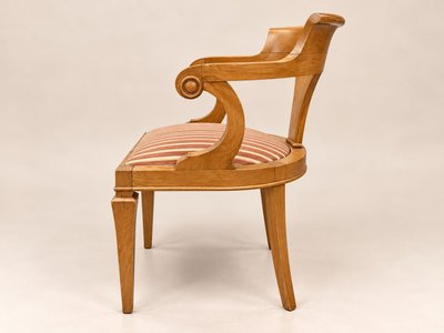 Set of 12 Empire Armchairs – Solid Oak – Gondola Backrest