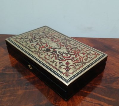 Boulle marquetry box