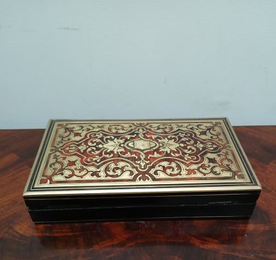 Boulle marquetry box
