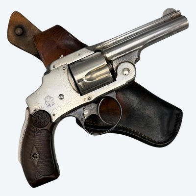Revolver Smith & Wesson Safety Hammerless - États-Unis - XIXème siècle