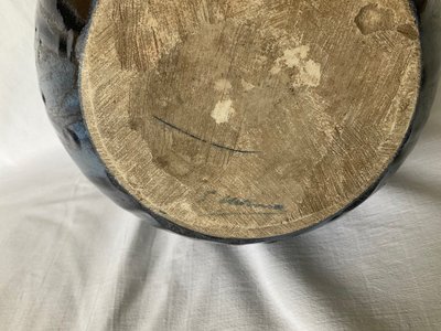 Metenier Gilbert Vaso in stile Art Déco 