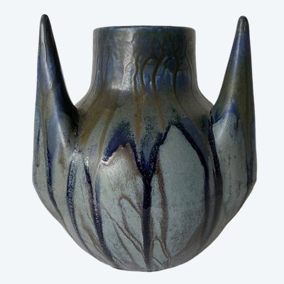 Metenier Gilbert – Vase im Art-Déco-Stil 