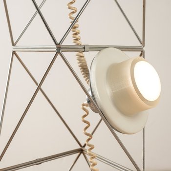 Floor lamp "Poliedra" Felice Ragazzo for Guzzini