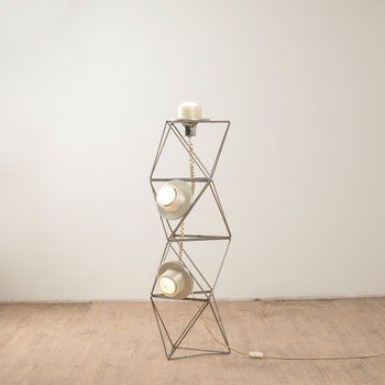 Floor lamp "Poliedra" Felice Ragazzo for Guzzini