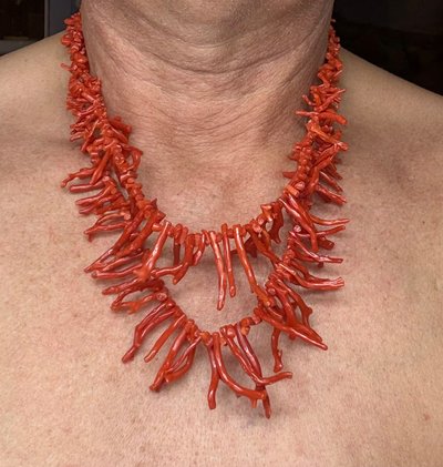 COLLIER CORAIL DE MÉDITERRANÉE 