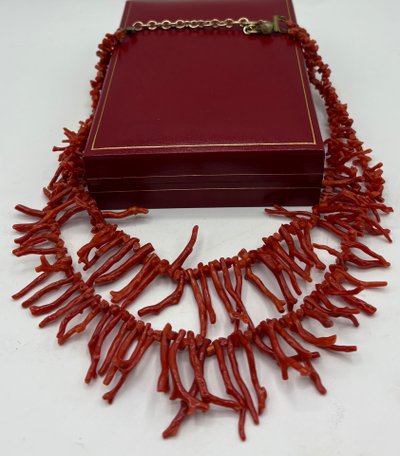 COLLIER CORAIL DE MÉDITERRANÉE 