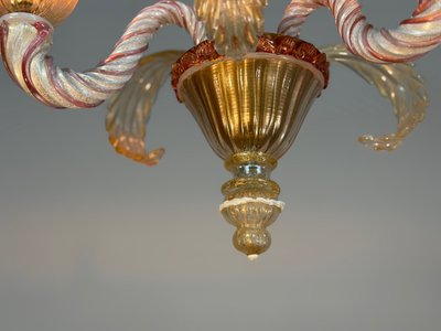 Small Venetian chandelier in Murano glass, circa 1940