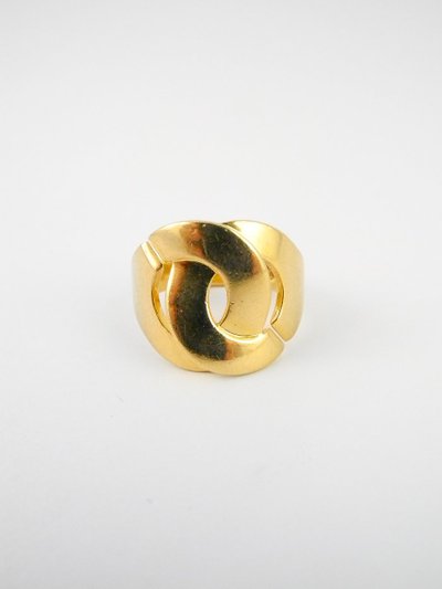 Ring „Dinh Van“ – Handschellen, großes Modell, aus Gelbgold