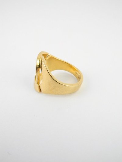 Ring „Dinh Van“ – Handschellen, großes Modell, aus Gelbgold