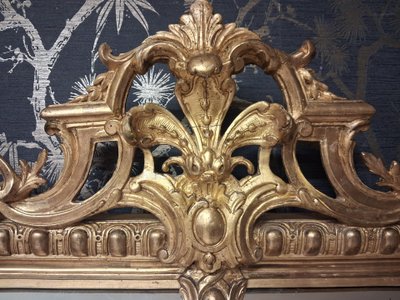 19th-Century Mirror with Glazing Beads, 154 x 97