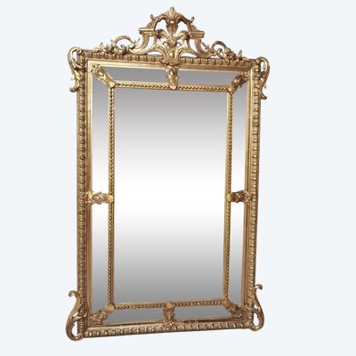 Miroir XIX à parecloses 154 x 97