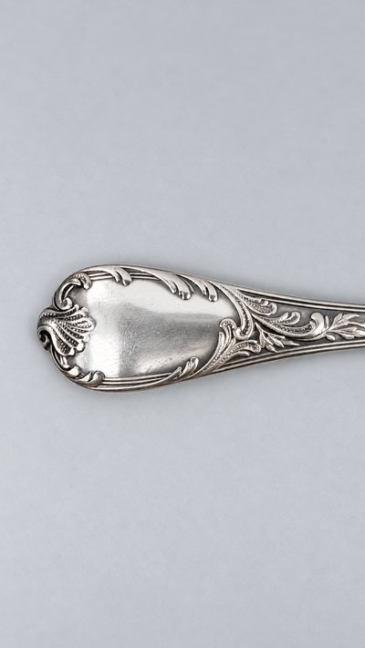 Christofle Marly – 12 silver-plated teaspoons with a gift box
