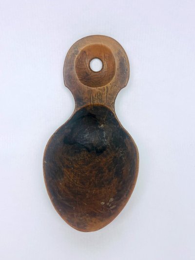 Cuillère de berger en buis, Hautes-Pyrénées, XIXe siècle — n°2